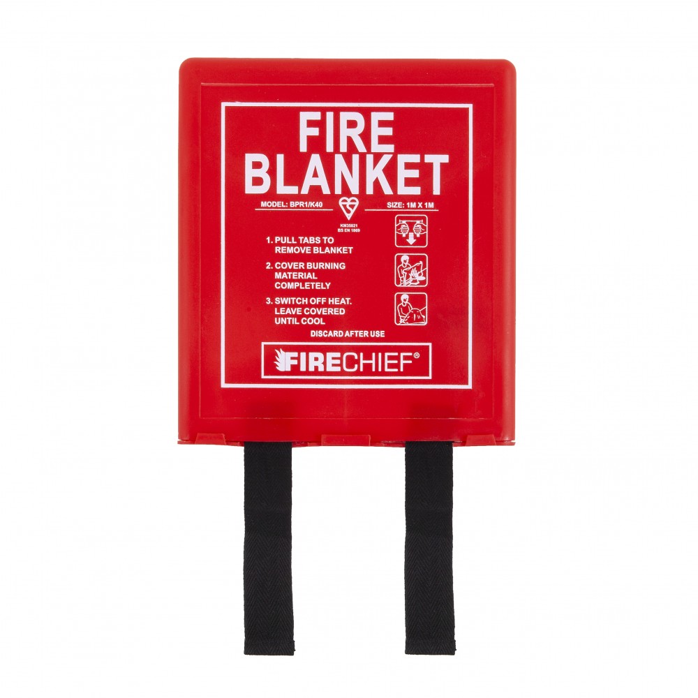 Fire Blanket Rigid Case (1 x 1m)