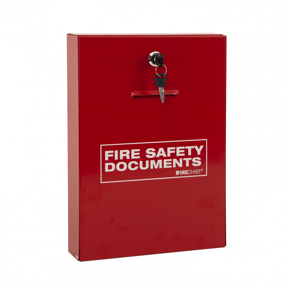 Fire Document Holder (Slimline Design with Key Lock)
