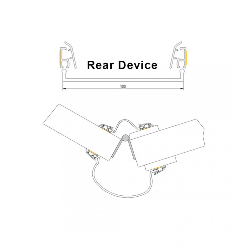 Finger Guardian Rear (White)