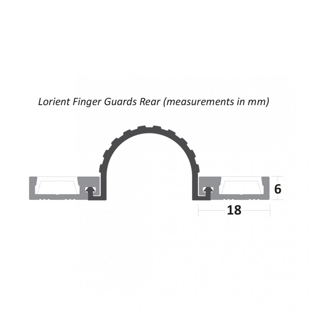 Lorient Finger Guards (Rear)