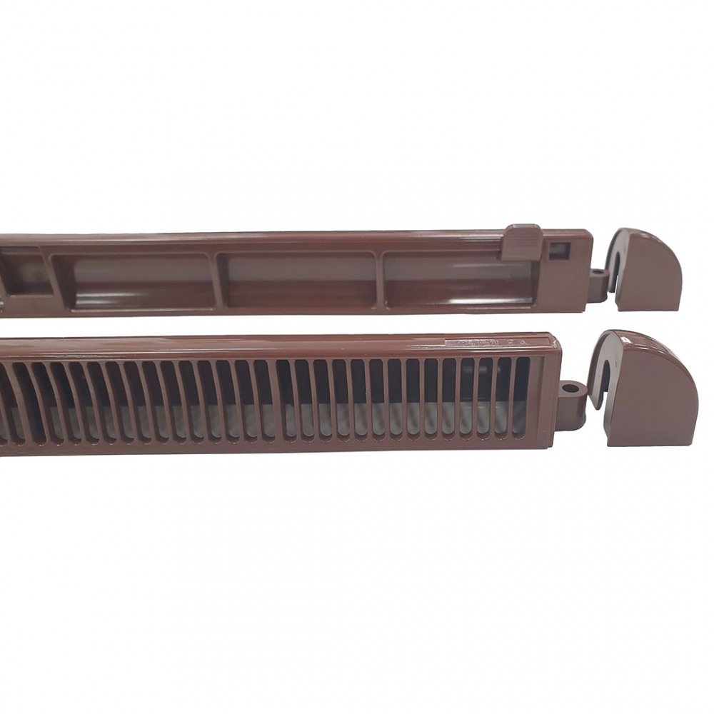 Brown Trickle Vent Framevent Hi-Flow Ventilators (415mm)