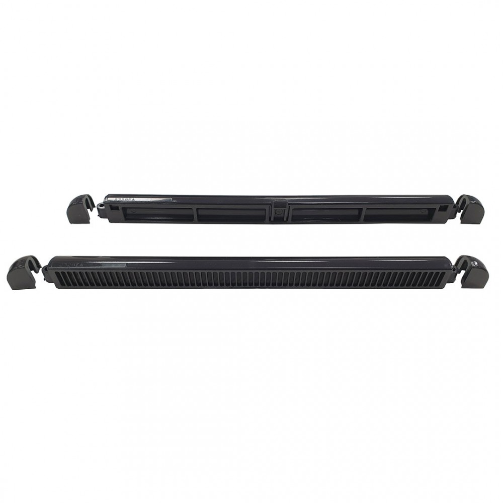 Black Trickle Vent Framevent PVCu Ventilators (300mm)