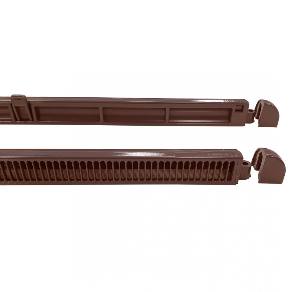 Brown Trickle Vent Framevent PVCu Ventilators (400mm)