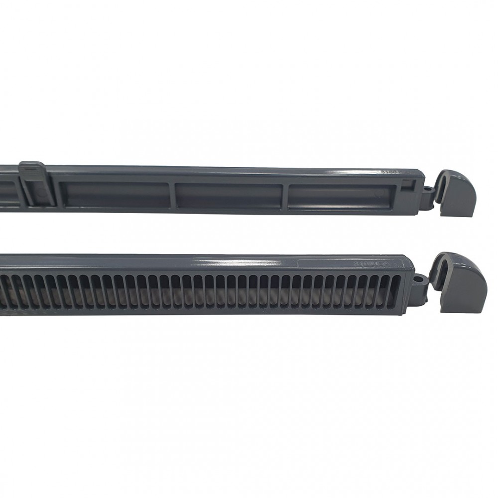 Anthracite Grey Trickle Vent Framevent PVCu Ventilators (400mm)