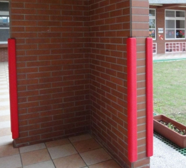 Wall Corner Guards / Edge Guards (Red)