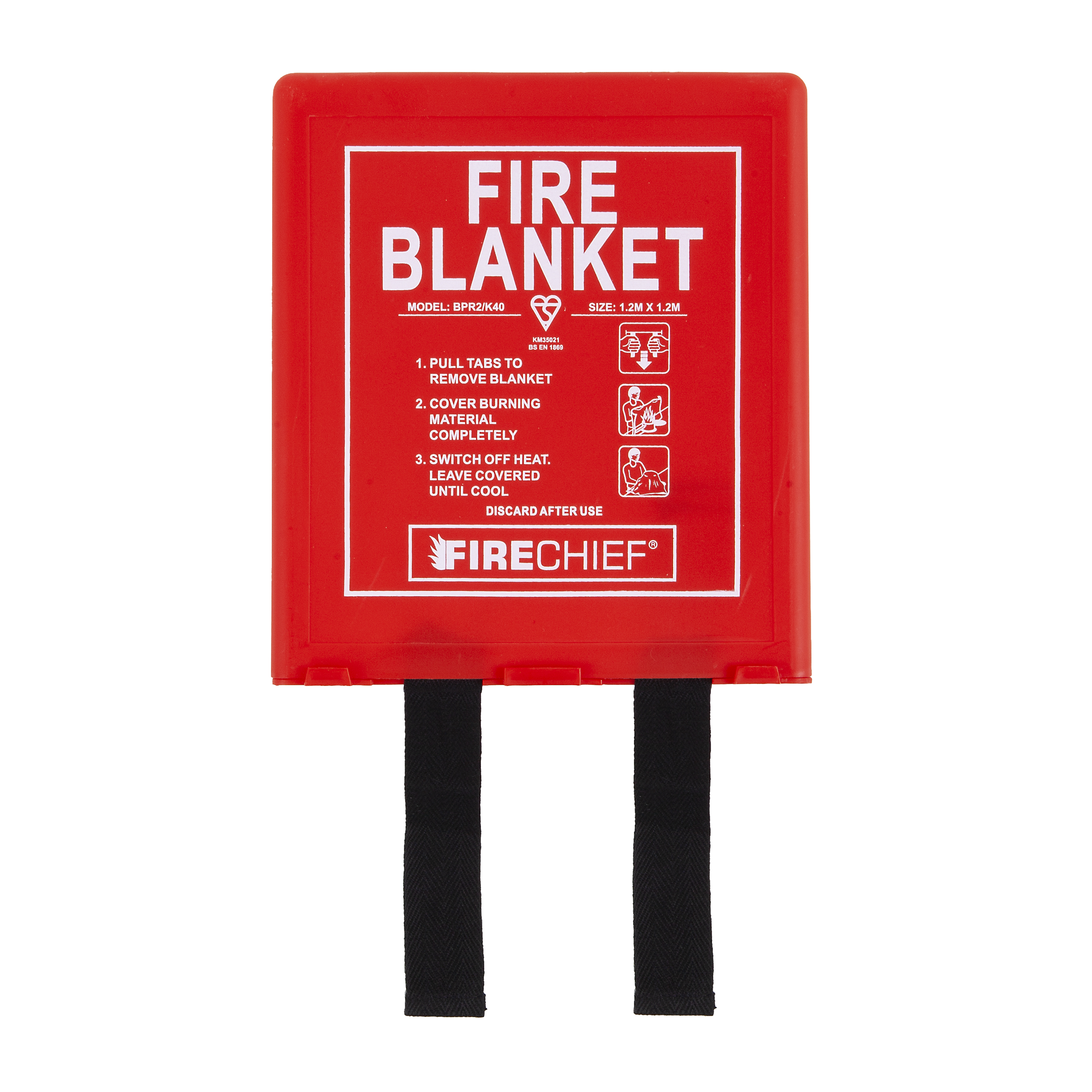 Fire Blanket Rigid Case (1.2 x 1.2m)